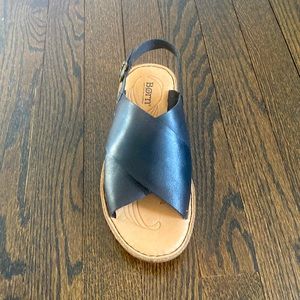 Brand new! In box! Black Born sandals